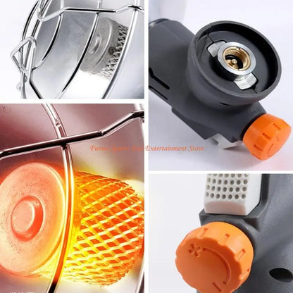 C4DE Multifunctional Gas Camping Heaters Small Size Easy Carry