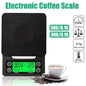 High Precision Coffee Scale with Timer Digital Kitchen Food Scale