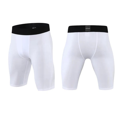 Sports Fitness Pants Men Gym Shorts Workout Tights