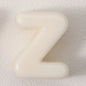 20pcs Beige Acrylic Large Hole Letter Loose Beads DIY Necklace
