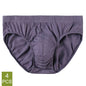 4 Pcs/Lot Men's 100% Cotton Breathable Briefs Comfortable Male Underwear Lingerie Panties Underpants Plue Size Xl -5Xl