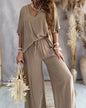 Women V Neck Linen Cotton Tee Loose Blouse Tops Spring Summer Casual T Shirts