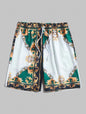 Men's Hawaiian 3D Cartoon Y2K Pattern Beach Shorts Quick Dry Outdoor Leisure Sports Shorts Fashion Men's Shorts