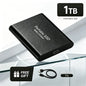 1TB Portable SSD 2TB External Hard Drive USB 3.1 High Speed Mobile Data Storage for Laptop Mac PC Compact Durable Use