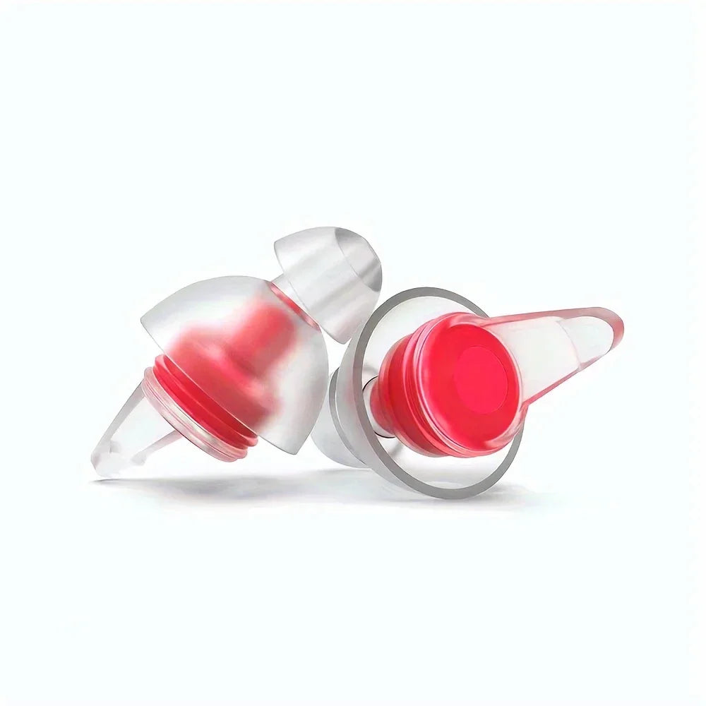 Ear Plugs High Fidelity Concert - Ear Protection for Concerts, Musicians Reusable/Hypoallergenic Earplugs - Noise Reduction