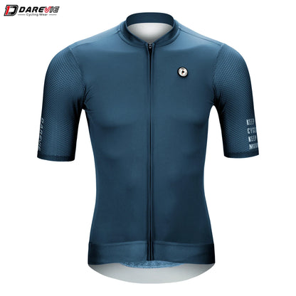 DAREVIE Cycling Jersey SPF 50 Anti-UV Training Level Slim Fit Small Size Men Women Man Cycling Maillot Bike Jersey Cycling Shirt