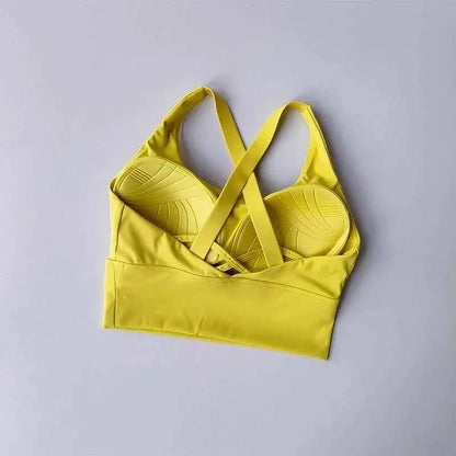 Shockproof High-Intensity Exercise Fitness Bra