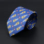 New Design Novelty Mens Ties Soft Skinny Necktie Lips Skull Fish Hamburger Patten Print Ties For Men Wedding Party Accessories