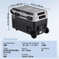 SucceBuy 40/50/58L Portable Car Refrigerator 12VoltCar Refrigerator Fridge Dual Zone Portable Freezer Compressor Cooler for Home
