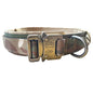 actical Dog Collar  Adjustable Military Training Nylon Dog Collar with  Heavy Metal Buckle for Medium and Large Dogs