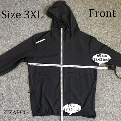 UltraLight Hooded Running Jacket - Windproof & Waterproof