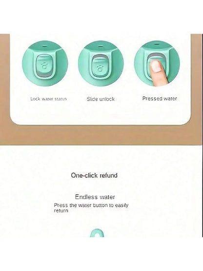 Portable Dog Water Bottle – Travel Dispenser, Leak-Proof for Walking & Hiking