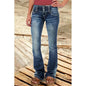 Women Pants with Low-rise Ripped Jeans Retro Fashion Trousers Korean Versatile Straight Women Wide-leg Pants Baggy Jeans Women