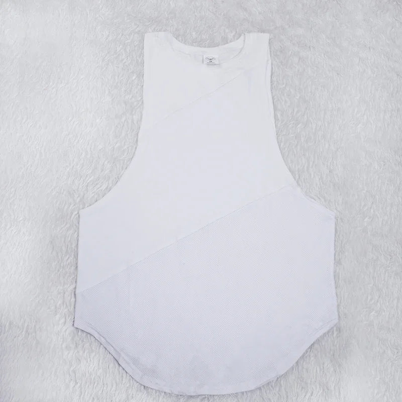 MuscleFlex Stringer Vest: Gym & Hip Hop Tank