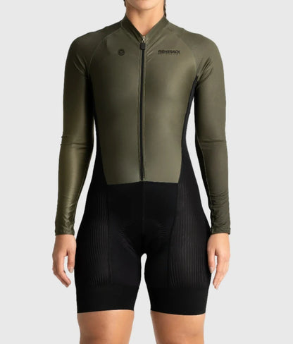 RightTrack Women’s Long Sleeve Cycling Skinsuit