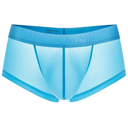 Sexy Underwear Men Boxer Panty Shorts Ice Silk Original  Panties Breather Boxer Briefs Ultra-thin Transparent Fun Gay Underwear