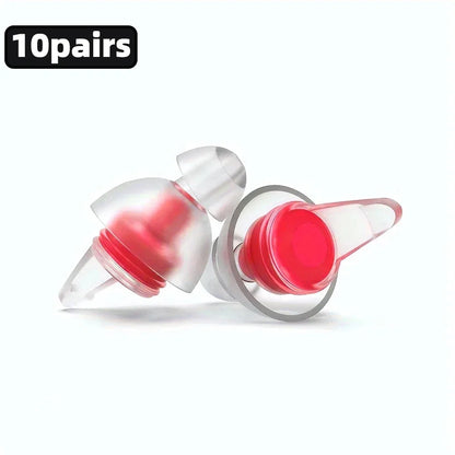Ear Plugs High Fidelity Concert - Ear Protection for Concerts, Musicians Reusable/Hypoallergenic Earplugs - Noise Reduction