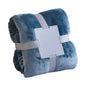 Durable Blanket Solid Color Flannel Throw Blanket Lightweight Plush Bed Cover Soft Fuzzy Sofa Blanket for Cozy Nap Sleeping