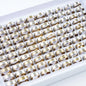 10/20/30/50pcs Classic Fashion Stripe Hollow Colorful Sticker