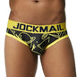 Sexy Mens Underwear Briefs Printed Panties Calzoncillos Hombre Slip Calcinhas Cuecas Gay Underwear Jockstrap Nylon Fast Dry