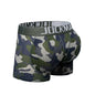 Men's Sexy Ice Mesh Breathable Butt Lift Boxer Briefs Underwear,Comfy Padded Underwear Boxer with Hip Pad Buttocks Boxer Trunk