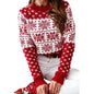 Women's Sweater Christmas Snowflake Knit
