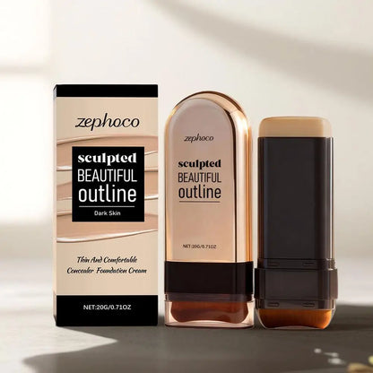 Long Lasting Moisturizing Foundation Cream High Quality Face Foundation Stick Concealer Makeup Full Coverage Face Base Makeup