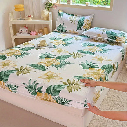 3pcs Print Bedding Set, Soft and Comfortable, Suitable for Bedroom