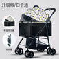 3-in-1 Pet Dog Stroller Dog Wagon with Removable Carrier Cat Stroller for Medium Dogs Up to 55lbs  dog carrier dog backpack