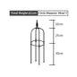 Plant Climbing Supporter Climbing Plant Support  Frame Outdoor Flower  Vines Pot Stand Garden Climbing Frame Indoor Floral Decor