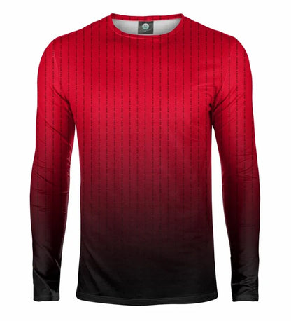 Spring and Autumn Fashion Long Sleeve Men's Abstract 3D Striped Gradient Solid Color Printing Loose Casual Hoodie