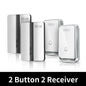 VeryHome Wireless Doorbell Waterproof Self-powered Button Smart Door Bell Sets Home Welcome Outdoor House Chimes  Receiver