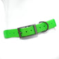 2.5cm Wide Heavy Duty TPU Dog Collar Waterproof Hunting Adjustable Pet Collar 8 Colors For Large Medium Dogs Outdoor Training