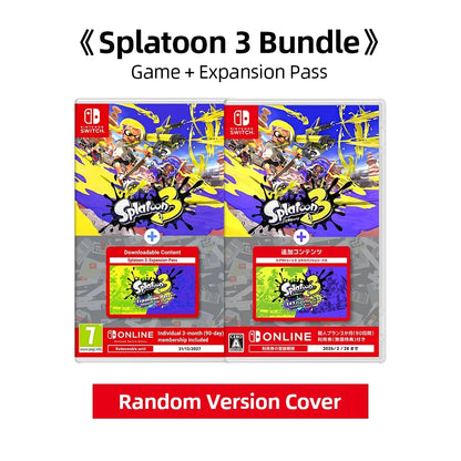 Splatoon 3 Bundle (Game + Expansion Pass) - Nintendo Switch Game Deals  Physical Game Card for Switch Game Console