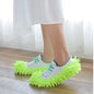 1pair Dust Cleaner Grazing Slippers House Bathroom Floor Cleaning Mop