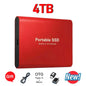 Reliable Brand 1TB External Hard Drive  Portable SSD  2TB 4TB  USB 3.1 High Speed Solid State Disk Data Storage