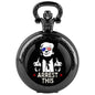 Trump Victory Pendant Quartz Pocket Watch – Collectible Souvenir Timepiece