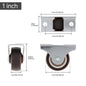 4pcs 1 Inch/1.25 Inch/1.5 Inch/2 Inch Universal Casters Furniture