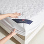 Waterproof Breathable Quilted Fitted Sheet Deep Pocket Mattress Cover Soft Microfiber Elastic Anti-slip Twin Full Queen King Bed