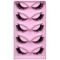 5 Pairs Cat Eye False Eyelashes Eye End Lengthening Long Curling Thick Fluffy All-match Comfortable Fake False Eyelashes