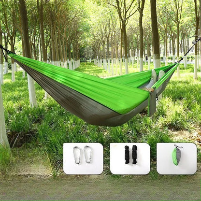 Camping Hammock Lightweight, Portable Hammocks Parachute Hammock with