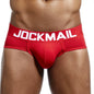 U Convex Cotton Sexy Man's Underwear Briefs Underpants Comfortable Men's Briefs Bikini Underwear Men's Lingerie Funny JM303