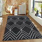 VIKAMA Nordic Style Retro Living Room Carpet Hotel Guest House Sofa Coffee Table Cushion Home Bedroom Non-Slip Bedside