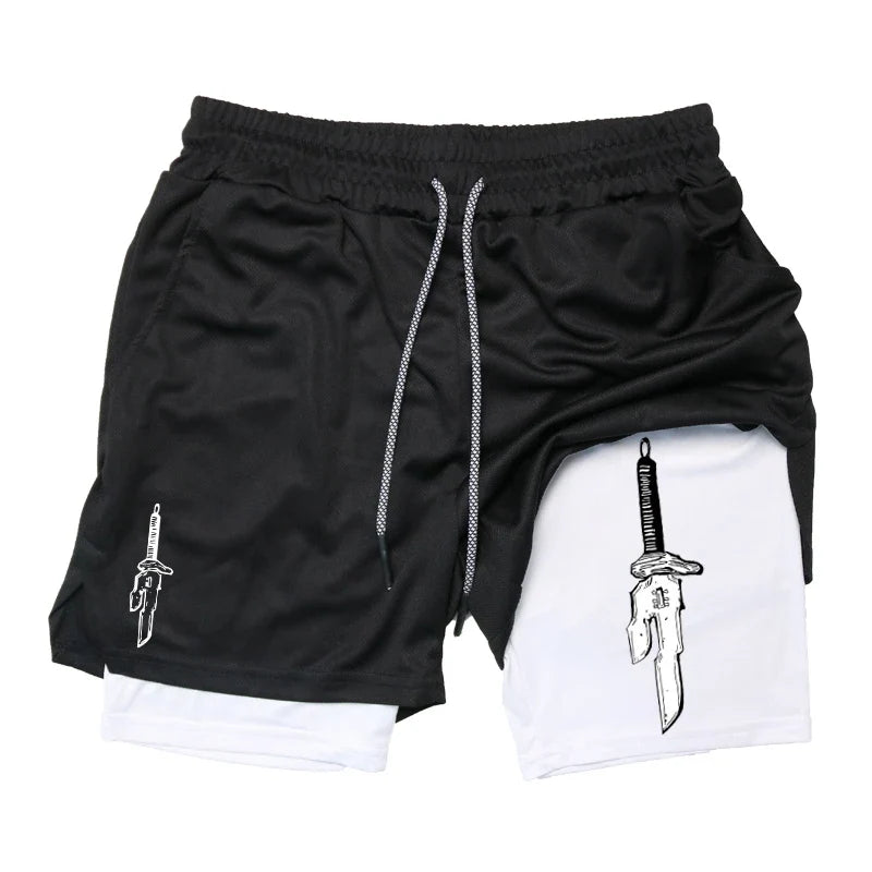 FlexiFit 2-in-1 Performance Running Shorts