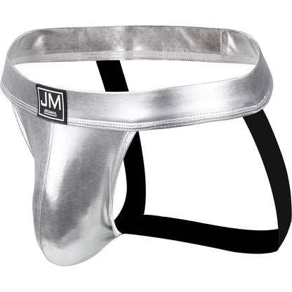 4 Piece Jockmail Erotic Edge PU Leather Jockstrap