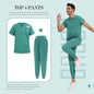 Unisex Nurse Scrubs Suit - Top & Pants