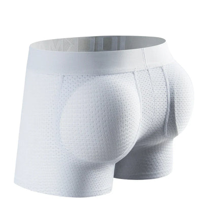 Sexy Men Underwear Boxer Shorts Push Up Padded Underwear Men's Boxers Hip Butt Padded Elastic Truncks Enhancement or As Swimwear