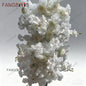 White Rose Hyacinth Table Centerpiece Flower Ball Wedding Backdrop Decor Floral Arrangement Runner Flower Row Event Party Props