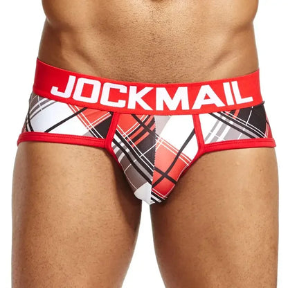 Sexy Mens Underwear Briefs Printed Panties Calzoncillos Hombre Slip Calcinhas Cuecas Gay Underwear Jockstrap Nylon Fast Dry