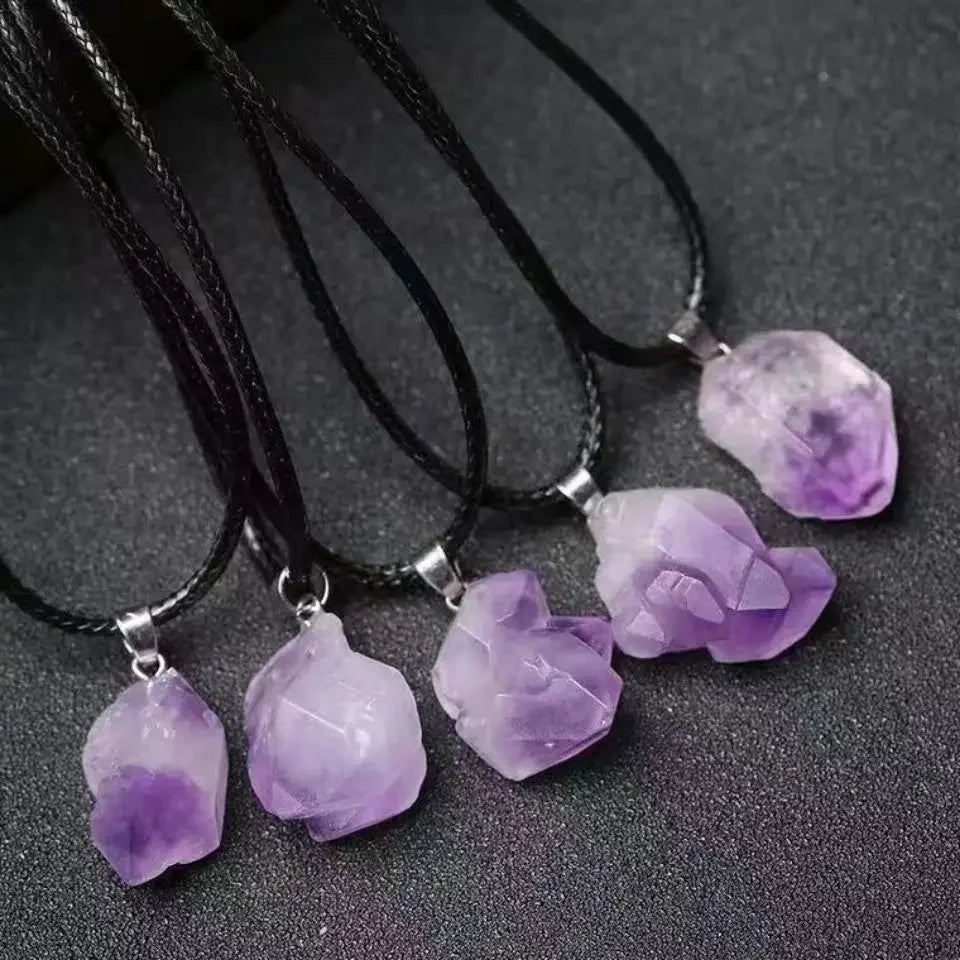 Natural Rough Stone Necklace